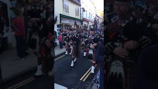 Remembrance parade Wymondham [upl. by Etteluap426]