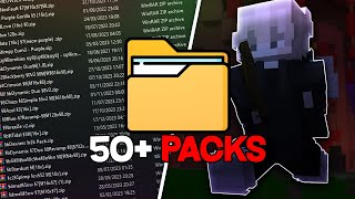 BEST Bedwars Texture Pack Folder Release 50 Packs [upl. by Ynnaffit741]