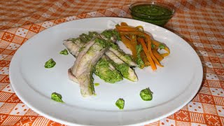 Filetto di sgombro con salsa verde 🐟🥬 [upl. by Ahseken302]