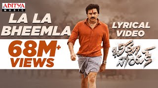 La La Bheemla Full Song  BheemlaNayak  Pawan Kalyan Rana  Trivikram  SaagarKChandra  ThamanS [upl. by Eceerehs]