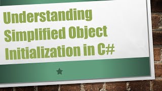 Understanding Simplified Object Initialization in C [upl. by Sayed694]