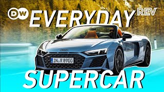 Audi R8 Spyder V10 Performance 2022 Review Unforgettable Sound Power and Looks [upl. by Nyleahs]