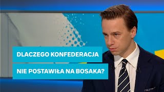 Krzysztof Bosak o deklaracji Ukrainy ws ekshumacji quotTo fałszquot [upl. by Klapp]