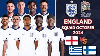 Englands SHOCKING UEFA Nations League 2024 Qualifiers Squad Revealed [upl. by Julide]