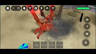 THE STRONGEST BATTLEGROUND CRAB PLAYER VS CRAB NPC NO COOLDOWN [upl. by Remot]