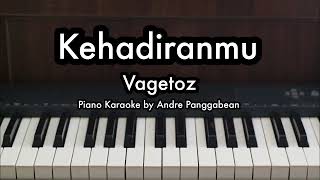 Kehadiranmu  Vagetoz  Piano Karaoke by Andre Panggabean [upl. by Edeline]