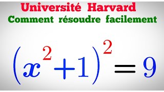 Test dadmission Harvard  Comment résoudre cette équation [upl. by Annalise]