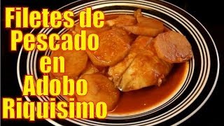 Filetes de Pescado en Adobo Riquisimo  Recetas en Casayfamiliatv [upl. by Emmit]