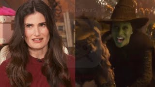 Idina Menzel Reacts To Cynthia Erivos Defying Gravity [upl. by Alian799]