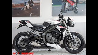 2021 Triumph STREET TRIPLE S 660 A2  Ultra low mileage A2 licence compliant Street Triple [upl. by Gorski]