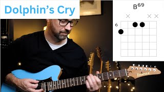 How to play DOLPHINS CRY by LIVE guitar lesson [upl. by Urba]