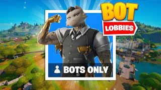 How To Get BOT LOBBIES in Fortnite Chapter 2 Remix Bot Lobby Tutorial [upl. by Eniaral]