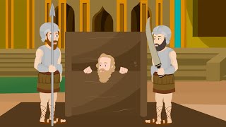 Bible Stories  John the Baptist and Jesus  A Captivating Bible Story Unveiled  Animated Cartoons [upl. by Gwenore83]