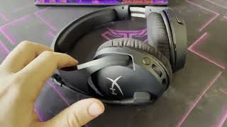 HyperX Cloud Stinger Core – Wireless Lightweight Gaming Headset DTS Headphone Review [upl. by Pippy]