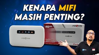 Kelebihan MiFi Bukan Hanya Sharing Internet Saja Feat Advan iPocket MF01 [upl. by Lednic321]