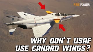 Why Dont Air Force Fighter Jets Adopt Canard Wings [upl. by Nanor]