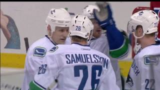 Canucks At Canadiens  Mikael Samuelsson Goal  020210  HD [upl. by Aklam138]