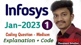 Infosys SP coding Question 2023  Infosys Specialist programmer coding questions 2023  Infosys test [upl. by Oirtemed]