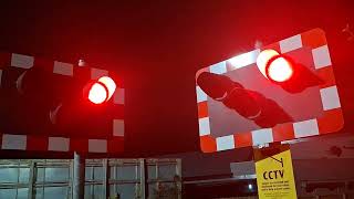 night shotmisuse antrim station level crossing co antrim 311024 [upl. by Hoeve]