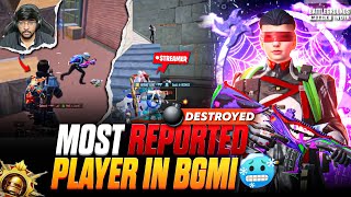 Most Reported Player In Bgmi   Fastest 60 FPS Player  BGMI 🔱 [upl. by Eneryt553]