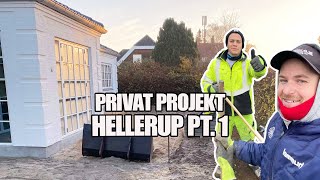 KÆMPE PRIVAT PROJEKT  Hellerup pt 1 [upl. by Nari]