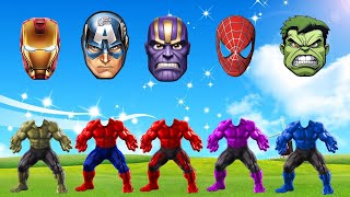 TEBAK GAMBAR TOP SUPERHERO ✨AVENGERSMARVEL IRON SPIDERMAN IRON MAN HULK VENOM CAPTAIN AMERICA [upl. by Daniele9]