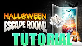 Halloween Escape Room All Levels Fortnite Tutorial [upl. by Bowra]