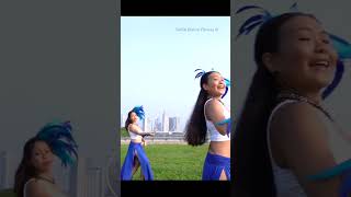 💙Polynesian Dance Ori TahitiTahitian Dance Workout FitnessTutorial Basic Step Cardio タヒチアンダンス [upl. by Nylkaj64]