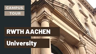 RWTH Aachen University  CAMPUS TOUR [upl. by Enovahs]