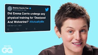 Deadpool amp Wolverine Star Emma Corrin Answers Your Questions  Actually Me [upl. by Ettennahs]