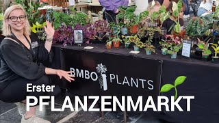 Erster Pflanzenmarkt von BMBO PLANTS 🌱  Verlosung 🥳 [upl. by Georgina577]