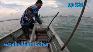 Menjaring bawal dan terus masak ep521 [upl. by Gee]