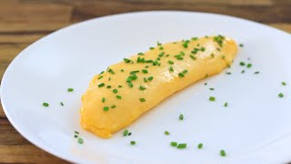 French Omelette Recipe  How to Make French Omelet [upl. by Eseenaj]