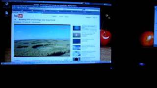 Demo of my Toshiba Satellite M40 laptop with dual screen display running Ubuntu 910 Linux [upl. by Efeek]