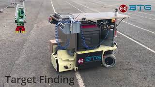 Transponder Installation Robot for AGV Positioning [upl. by Eirena]