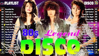 70s 80s 90s Disco Songs Melody  Bee Gees Sandra ABBA Neil Sedeka  Eurodisco Golden [upl. by Laohcin]