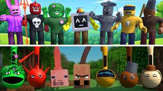 Incredibox Sprunki but Rolbox vs Minecraft Otamatone Full Versions [upl. by Ofilia]