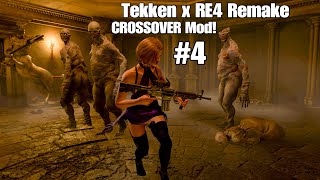 Tekken x RE4 Remake CROSSOVER Nina Wiliams is on a BIORAND Mission to save Ashley Live 4 [upl. by Major]