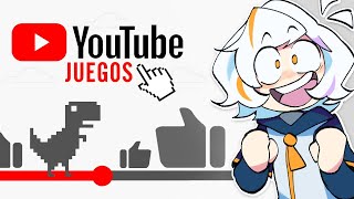 Probé Los JUEGOS SECRETOS de YOUTUBE 🤩😮 [upl. by Isman]