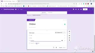 Google Forms Online Survey Design Tutorial Arabic  Rosabelle CHEDID إستبيان بواسطة نماذج غوغل [upl. by Eyram16]