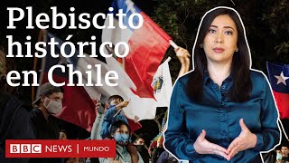 ¿Qué significa el triunfo del quotAprueboquot en el plebiscito para una nueva constitución en Chile [upl. by Niwre370]