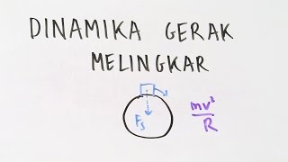 Dinamika Gerak Melingkar  Gaya Sentripetal [upl. by Jacqueline]