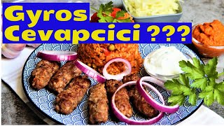 Gyros Cevapcici  Griechenland trifft auf den Balkan  Die Frau am Grill [upl. by Ashlan]