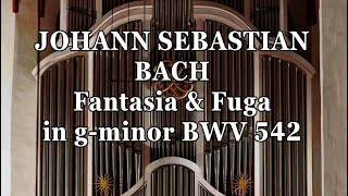 Bach at St Thomas Church  Fantasia and Fugue in gminor played by SEBASTIAN HEINDL [upl. by Luapnaes]