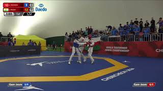 524 Round of 16 Men 51kg KGZ A SYDYKOV IND S AYUSH [upl. by Hiroko]