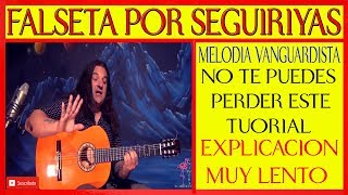 FLASETA SEGUIRIYAS MUY BONITA GUITARRA FLAMENCA TUTORIAL EXPLICACION LENTA [upl. by Whitelaw684]