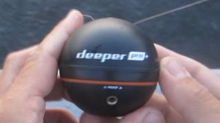 Беспроводной wifi эхолот Deeper Pro  150 метров  не предел [upl. by Adnir]