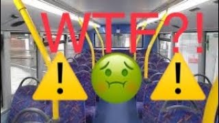 ⚠️ WARNING GRAPHIC SCENE ON LONDON BUS ROUTE 31 METROLINE EVOSETI 🤮 [upl. by Maon847]