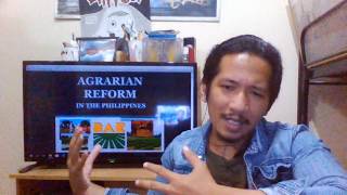 Philippine Agrarian Reform Analysis Readings in Philippine History discussion [upl. by Haleak]