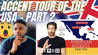 🇬🇧BRIT Reacts To A USA ACCENT TOUR  PART 2 [upl. by Atnoek190]